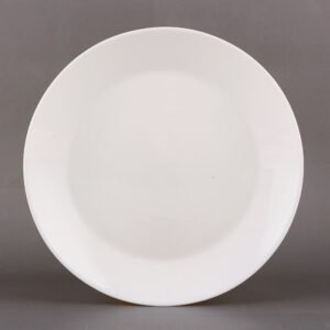 PRATO DE SOBREMESA EM VIDRO OPALINO TEMPERADO BRANCO, MODELO DIWALI, TAMANHO 19CM, MARCA LUMINARC = D7358