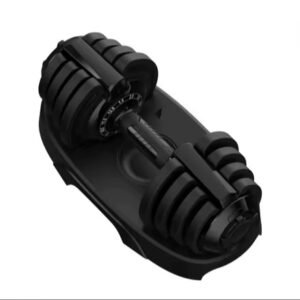 Adjustable dumbbell black - HALTERE AJUSTÁVEL