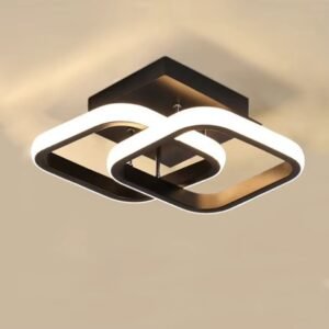 Square small ceiling light - LUMINÁRIA QUADRADA PARA TETO