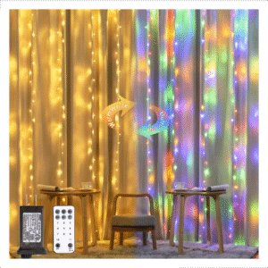 Double curtain light/warm color - LUZ LED