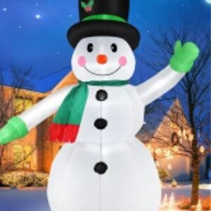 Decorações de Natal - BONECO DE NEVE INFLÁVEL