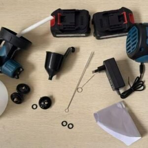 PISTOLA DE PINTURA ELETRICA PORTATIL EQUIPADA COM BATERIA DE LITIO, POTENCIA 135W