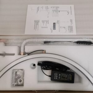 ARCO DE LUZ DE LED EM FORMATO SEMICIRCULAR