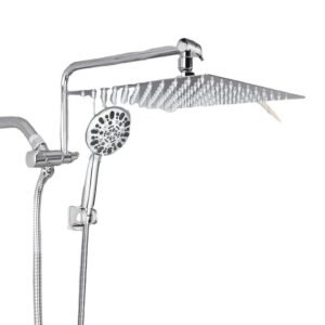 DUCHA NAO ELETRICA COM FILTRAGEM DE AGUA, CORPO EM ACO INOXIDAVEL E ABS