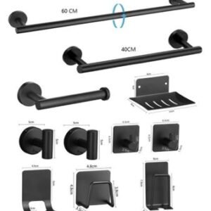 Bathroom accessories set - FERRAGEM DE BANHEIRO