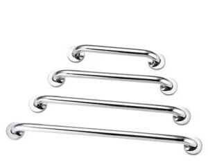 Silver 80cm bathroom handle 4-piece set - BANHEIRO