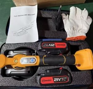 MAQUINA DE ASSENTAR PISO PORTATIL COM FUNCIONAMENTO A BATERIA 12V