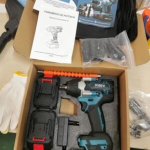 PARAFUSADEIRA ELETRICA DE IMPACTO COM TORQUE MAXIMO DE 600 N.M SEM ESCOVA E VELOCIDADE AJUSTAVEL