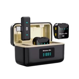 MICROFONE LAPELA COM TECNOLOGIA SEM FIO