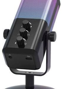 MICROFONE CONDENSADOR PARA JOGOS COM CABO USB