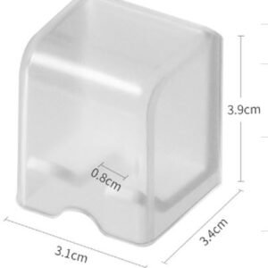 SUPORTE PARA ESCOVAS DENTE EM PLÁSTICO PARA FIXAÇÃO NA PAREDE