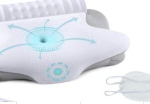 TRAVESSEIRO ERGONÔMICO MULTIFUNCIONAL COM DESCANSO DE PESCOCO