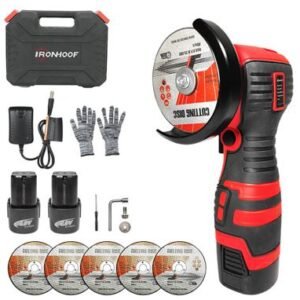 MINI ESMERILHADEIRA ANGULAR COM FUNCIONAMENTO A BATERIA 16.8V 75mm