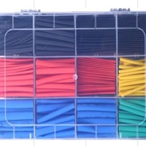 KIT DE TUBOS TERMO RETRATEIS EM polifenol PARA ISOLAMENTO DE CABOS ELÉTRICOS