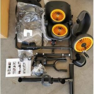 CARRINHO DE BEBE TRICICLO COM ROTAÇÃO DE 360 GRAUS E RECLINAÇÃO