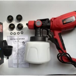 PISTOLA DE PINTURA ELÉTRICA PORTÁTIL, POTENCIA 800W, FUNCIONAMENTO A BATERIA