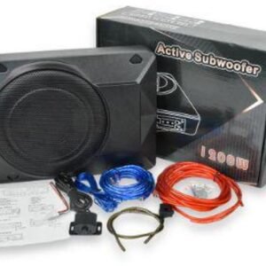 CAIXA DE SOM SUBWOOFER AUTOMOTIVA, COM AMPLIFICADOR INTEGRADO, 12V, POTENCIA 1200W