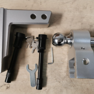 ENGATE DE REBOQUE AJUSTAVEL, TIPO QUEDA E ELEVACAO, COM DESLOCAMENTO VERTICAL DE ATE 15 CM