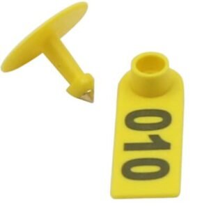 BRINCO IDENTIFICADOR DE ANIMAIS EM PLASTICO COM PINO DE FIXACAO, NAO ELETRONICO