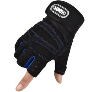 LUVAS SEM DEDOS, CONFECCIONADA EM MATERIAL TEXTIL, ARTIDO DE VESTUARIO DE MALHA, PARA USO ESPORTIVO