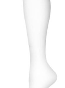 MEIA DE USO UNISSEX CONFECCIONADA EM TECIDO DE FIBRA SINTETICA 100% POLIESTER, ARTIGO DE VESTUARIO EM MALHA, USO COMUM, TAMANHO ADULTO