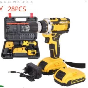 PARAFUSADEIRA ELÉTRICA PORTÁTIL, SEM FIO, ALIMENTADA POR BATERIA RECARREGAVEL DE 36V