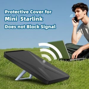 CAPA PROTETORA EM SILICONE PARA ANTENA PARABÓLICA STARLINK MINI