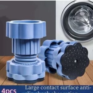 CONJUNTO COM 4 PECAS DE SUPORTE ANTI VIBRACAO PARA MAQUINA DE LAVAR
