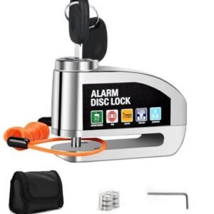 DISPOSITIVO DE SEGURANÇA TIPO BLOQUEIO DE DISCO COM ALARME SONORO INCORPORADO