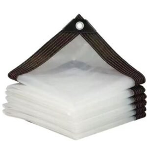 LONA TRANSPARENTE IMPERMEÁVEL FABRICADA EM PLASTICO