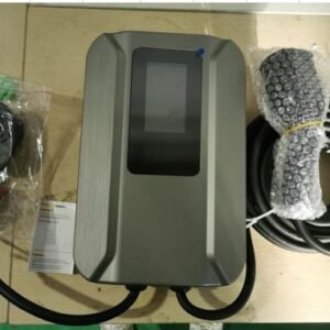 CARREGADOR PORTATIL PARA VEICULOS ELETRICOS (EV CHARGER), COM PLUGUE PADRAO TIPO 2 (IEC 62196-2), CABO DE ALIMENTACAO COM CONTROLE ELETRONICO INTEGRADO, VISOR LCD PARA MONITORAMENTO DE CARGA, TENSAO NOMINAL 220V, POTENCIA 9,6KW, CORRENTE AJUSTAVEL, PROTECAO CONTRA SOBRECARGA, SOBRETENCAO E CURTO-CIRCUITO, APLICACAO RESIDENCIAL