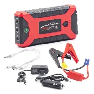 CARREGADOR PORTÁTIL MULTIFUNCIONAL PARA PARTIDA DE EMERGÊNCIA DE VEÍCULOS (JUMP STARTER)