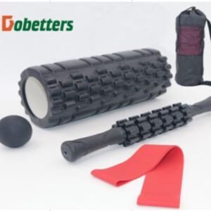 KIT BASTAO, ROLO E BOLA PARA PRATICA DE YOGA