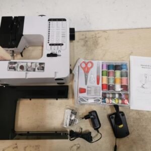 MAQUINA DE COSTURA ELÉTRICA, PORTÁTIL, PARA USO DOMESTICO