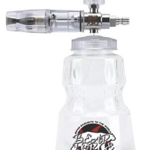 PULVERIZADOR MANUAL PORTATIL TIPO ESPUMADOR COM RESERVATORIO DE 1 LITRO, UTILIZADO PARA APLICACAO DE ESPUMA DE SABAO EM PROCESSO DE LIMPEZA. FABRICADO EM PLASTICO COM COMPONENTES METALICOS E VALVULA REGULADORA DE FLUXO. CONTEM CONECTOR RAPIDO DE 1/4