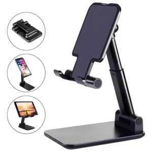 SUPORTE UNIVERSAL PARA CELULAR, DESENVOLVIDO PARA USO EM SUPERFÍCIES PLANAS COMO MESAS E BANCADAS