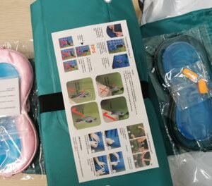 Double inflatable cushion blue - COLCHÃO INFLÁVEL