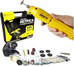 MICRO RETIFICA ELÉTRICA ROTATIVA PORTÁTIL PARA CORTE, LIXAMENTO, POLIMENTO E PERFURAÇÃO