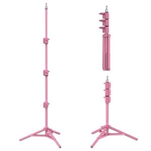 Children's tripod stands in pink - POLAROID COM TRIPÉ