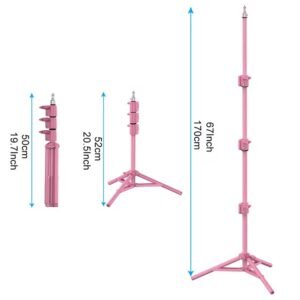 Children's tripod stands in pink - POLAROID COM TRIPÉ