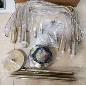 LUSTRE MODELO CHANDELIER PARA ILUMINAÇÃO DECORATIVA INTERNA