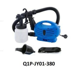 PISTOLA DE PINTURA ELETRICA PORTATIL, POTENCIA 135W, TENSAO 110V, EQUIPADA COM MOTOR INTEGRADO, RESERVATORIO PLASTICO PARA TINTA, UTILIZADA PARA APLICACAO DE TINTAS E VERNIZES. ACOMPANHA MANUAL DE INSTRUCOES, PAR DE LUVAS E ACESSORIOS PARA MONTAGEM