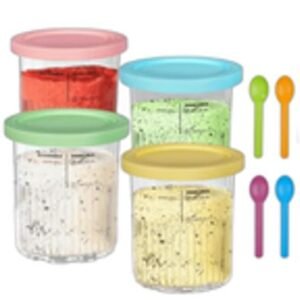 POTE HERMETICO DE PLASTICO, REUTILIZAVEL COM TAMPA ELASTICA