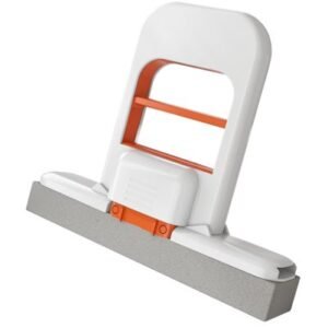 RODO MANUAL PORTATIL PARA LIMPEZA UMIDA E MOLHADA EM MESA, VIDRO E BANHEIRO, USANDO BASE ABSORVENTE EM ABS PARA USO DOMESTICO