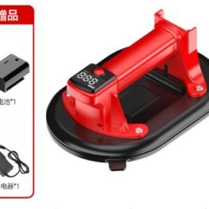 VENTOSA ELETRICA COM FUNCIONAMENTO A BATERIA RECARREGAVEL PARA ASSENTAR PISOS COM CAPACIDADE PARA ATE 260KG, ACOMPANHA BATERIA E CARREGADOR
